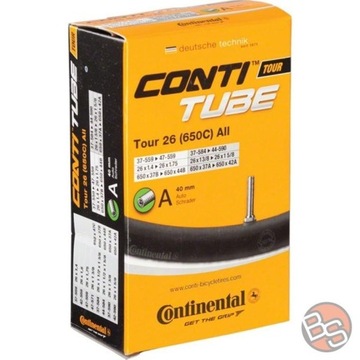 Continental Tour 26x1 3/8-1,75 Авто, камера 40 мм