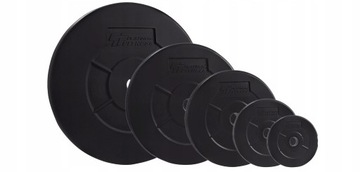 PLATINUM FITNESS ZESTAW OBCIĄŻENIA 40KG OBCIĄŻENIE BITUMICZNE BITUMIKI 29MM
