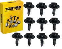 фото thumb №1, 10x гвинт монтажний гвинт кліпса захист підкрилок бампер плита 4,8x16