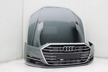 фото thumb №11, Audi a8 4n d5 перед matrix капот крылья бампер pas переднее лампы усилитель