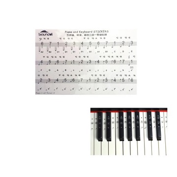 1 комплект наклеек на клавиатуру Na Keyboard