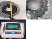 фото thumb №12, Porsche 911 991 / 992 turbo/c2/c2s/c4/c4s pccb диск керамічна ліва перед