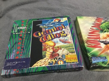 ATARI ST — 3 игры — Gemini Wing, Killing Machine, Lombard Rally — 1988 г.