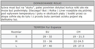 Łyżwy regulowane Tempish Fur Expanze Plus Jr 37-40