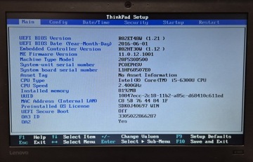 Чехол для ноутбука Lenovo X260 с процессором i5-6300U