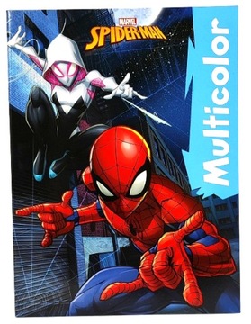 Раскраска Человек-Паук из Marvel. 32 страницы (примечание)
