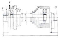 Приводной вал приводная mercedes e klasa w211 s211 4matic 03-10 правая перед Цена, фото thumb