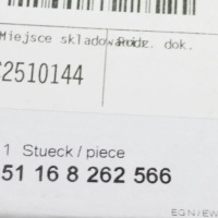 фото thumb №7, Bmw 3 cabrio e46 замок бардачка na rękawiczki нижняя запчасть 51168262566