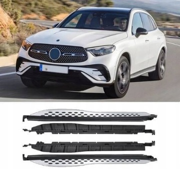 фото thumb №1, Градуси пороги бічні mercedes w254 x254 glc хром