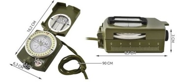 ЗАКРЫТЫЙ ВОЕННЫЙ ТУРИСТИЧЕСКИЙ КОМПАС КМ5717