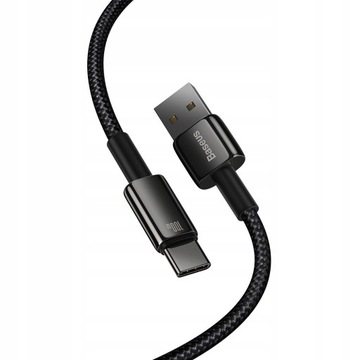 Kabel USB-A do USB-C Baseus 480Mb/s, 100W, przewód