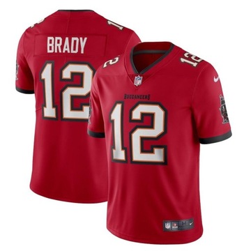 Футбольная майка Тома Брэди, футбольная майка Tampa Bay Buccaneer № 12, XL