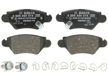 фото thumb №15, Тормозные колодки тормозные bosch 0986494014 23258.16.9