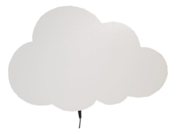Ночник светодиодный RGB CLOUD, белый, сетевой