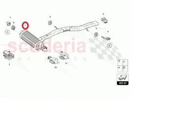 фото thumb №1, Глушник вихлоп lamborghini urus 4m8253078be aso