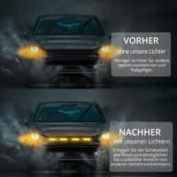 фото thumb №12, 4x лампы предупредительные stroboskopowa лампа led оранжевая pomoc эвакуатор