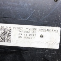 фото thumb №9, Средняя запчасть заднего бампера bmw i3 i01 7472924 27548477 75kw 2014