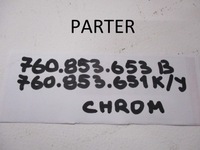 фото thumb №8, Решітка решітка радіатора 760853653b 760853651k 760853651j хром