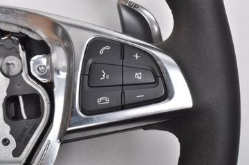 фото thumb №6, Mercedes x156 w156 w205 w213 amg кермо багатофункціональна пелюстки шкіра