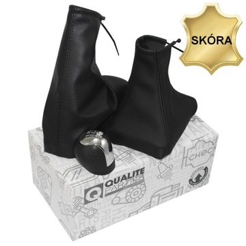 фото thumb №1, Ручка изменения коробки передач mieszki кожа opel vectra c signum 5 коробки передач