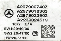фото thumb №6, Панель керування mercedes eqs w297 a2979007407 a
