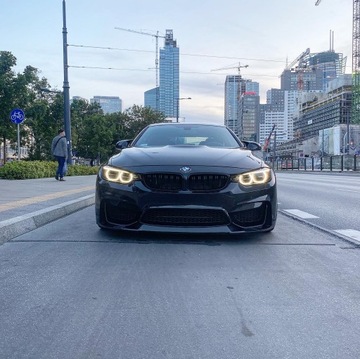 Bmw m3 m4 F82 карбоновая накладка на бампер CS