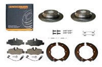 фото thumb №1, Тормозные диски тормозные колодки тормозные колодки mercedes vito ii w639 задняя