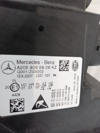 фото thumb №4, Mercedes w205 модуль led 2059065906