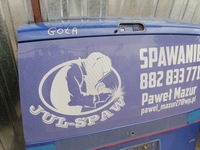 фото thumb №6, Крышка багажника багажника задняя задняя fiat doblo i - granatowa