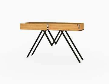 KONSOLA 160 cm DREWNO LITE DĄB OLCHA SKD-295