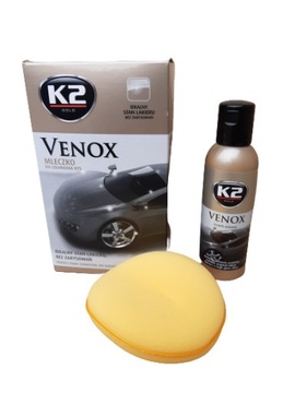 K2 VENOX МОЛОЧКО ДЛЯ УДАЛЕНИЯ ЦАРАПИН + АППЛИКАТОР 180Г
