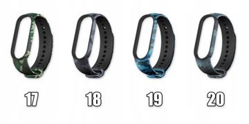 Группа для xiaomi mi band 3/4 | 20 цветов