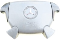 фото thumb №1, Air bag водителя серый хромированный эмблема mercedes slk r170 w170 w208