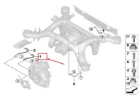 фото thumb №1, Bmw x3 g01 шланг масовий 12428679817