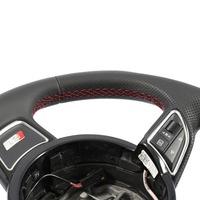 фото thumb №12, Audi a1 s1 8x руль новая чёрная кожа красная nić 8x0419091r