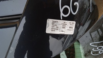 фото thumb №8, Peugeot 207 hb крышка зад exyb