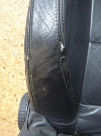 Vw golf v r32 3d оббивка сидіння шкіра підігрів заднє сидіння спинка комплект Зі Шроту, фото thumb