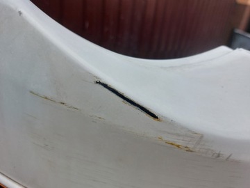 фото thumb №5, Бампер перед vw passat b6 3c0 r-line білий lb9a