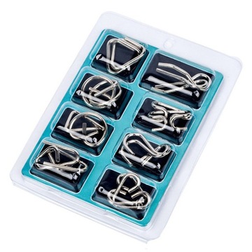 INTELLIGENCE PUZZLES RING BRAIN METAL