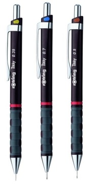 3 механических КАРАНДАША ROTRING 0,35 0,5 0,7 мм