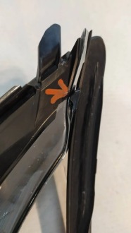 Решётка бампера перед правая opel insignia b Оригинал, фото thumb