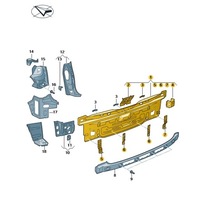 фото thumb №1, Задний pas vw t-roc oe: 2ga813301a