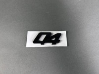 фото thumb №1, Logo эмблема надпись maserati levante q4 чёрные