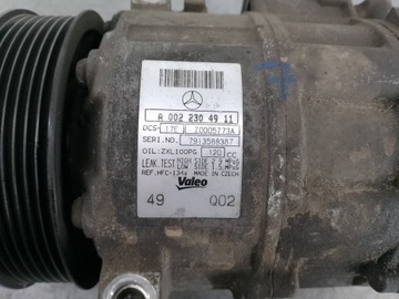 фото thumb №8, Насос, компрессор кондиционера mercedes w204 a0022304911 z0005773a 1.8 b