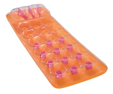 Bestway 43015 P: Матрас для плавания 188x71 см, выдерживает нагрузку до 90 кг.