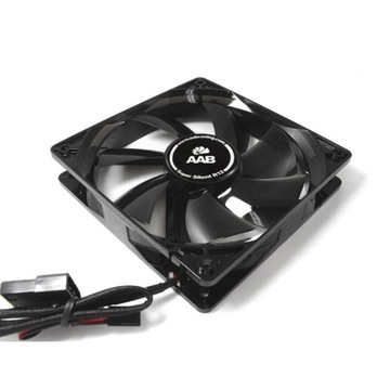 3x AAB SUPER SILENT R12 БЕСШУМНЫЙ ОХЛАЖДАЮЩИЙ ВЕНТИЛЯТОР 12 В 3-PIN MOLEX 9 дБ
