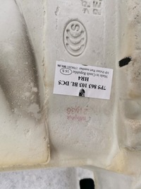 фото thumb №5, Коврик kompleny обшивка czarna poreche cayenne ii 7p 7p5863103bl