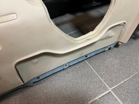 фото thumb №15, Mercedes w212 приборная панель кожа коричневая obszywana подушка безопасности