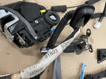 фото thumb №11, Замок ручка трос петли дверь левый зад subaru forester 4 iv sj 12-18r