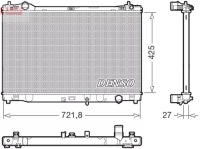 фото thumb №2, Denso радиатор lexus gs / rc 15- drm50153 den
